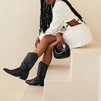 Gotstyle Fashion - Hilary MacMillan Blazers Linen Canvas Boxy Fit Cut Out Blazer - White