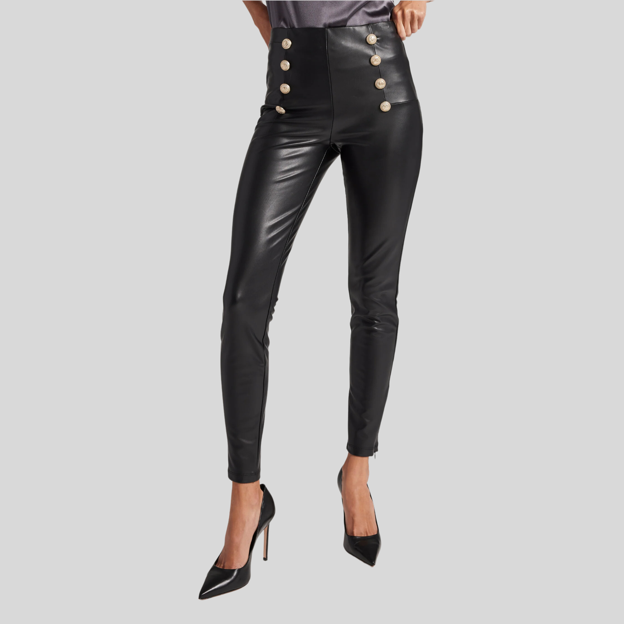 Andrea Vegan Leather Leggings – Generation Love