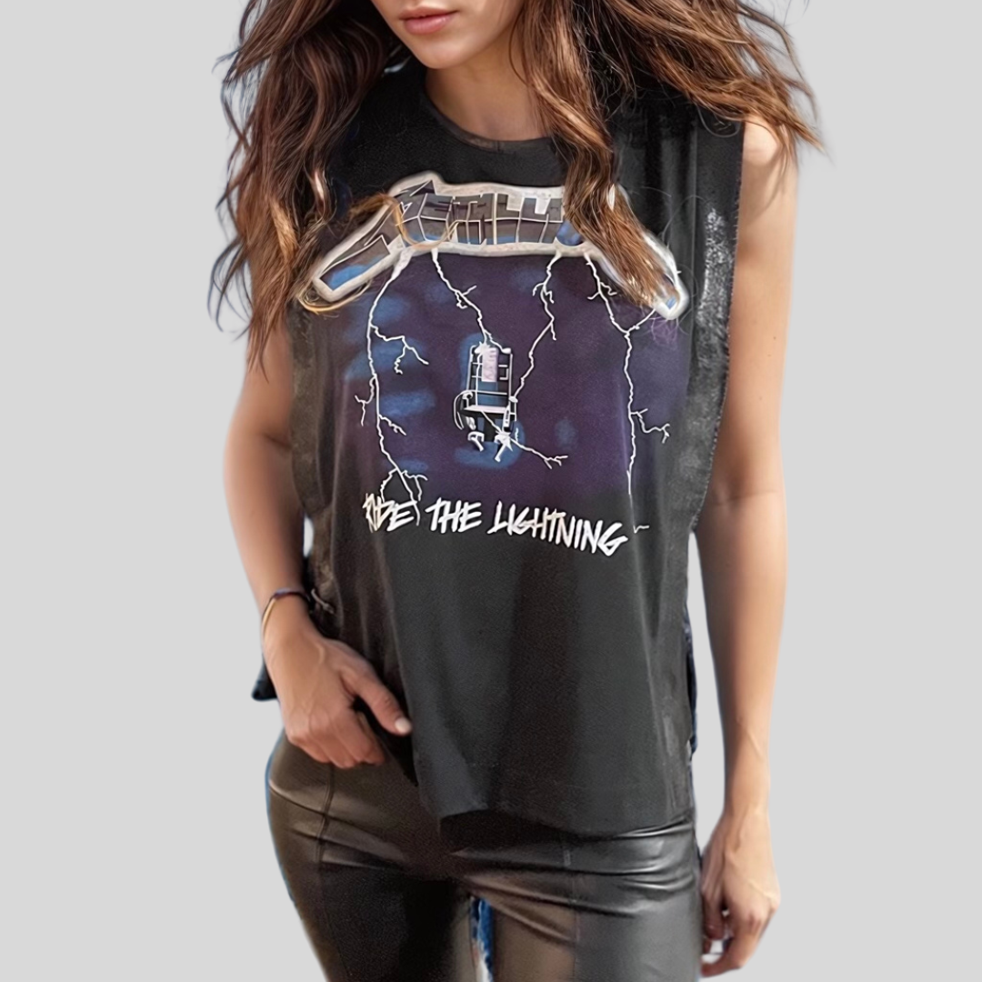 Band Vintage T Shirt Metallica