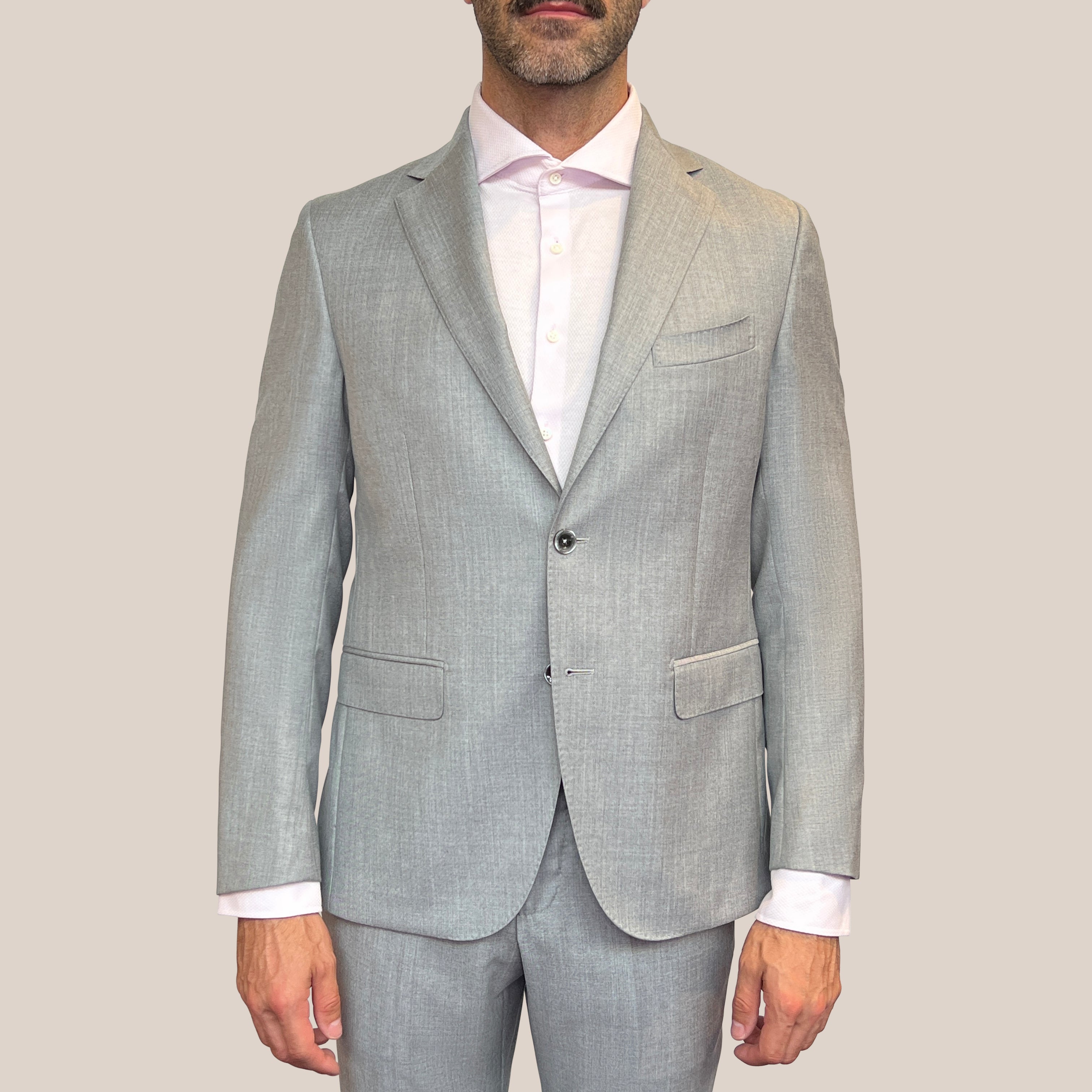 Grey Melange Tuxedo