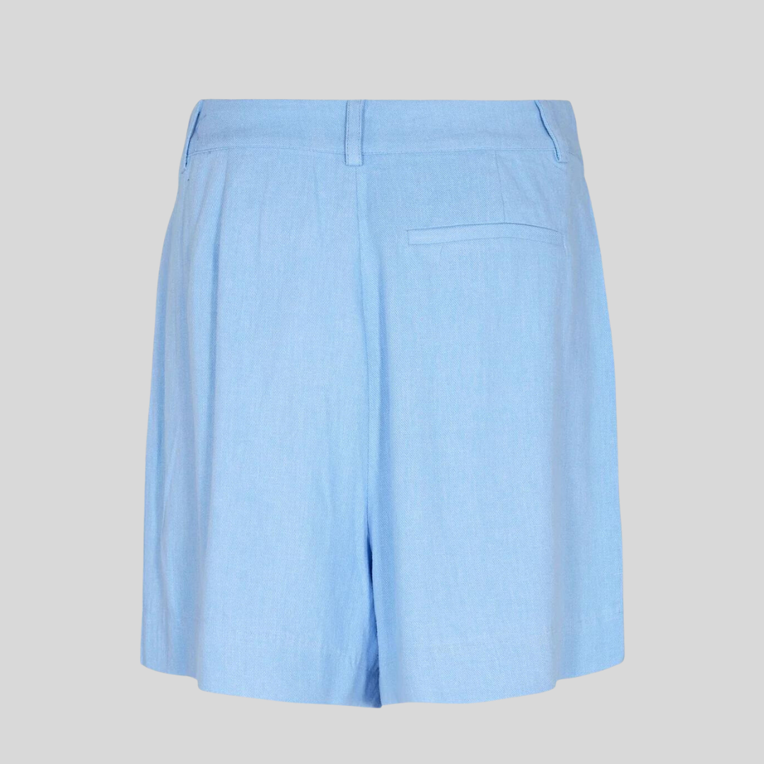 Gotstyle Fashion - Sofie Schnoor Shorts Linen Blend Pleated Shorts - Blue