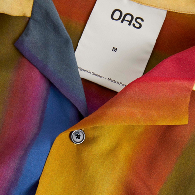 Gotstyle Fashion - OAS Collar Shirts Watercolour Stripe Shirt - Multi