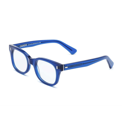Gotstyle Fashion - Caddis Eyewear Bixby Thick Frame Reading Glasses - Gloss Minor Blues