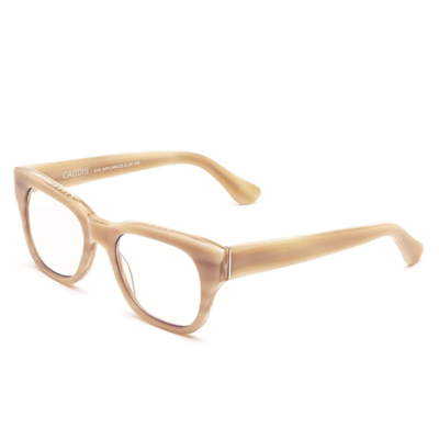 Gotstyle Fashion - Caddis Eyewear Miklos Thick Frame Reading Glasses - Polished Bone