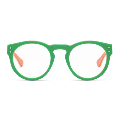 Gotstyle Fashion - Caddis Eyewear Soup Cans Round Reading Glasses - Chelsea Green