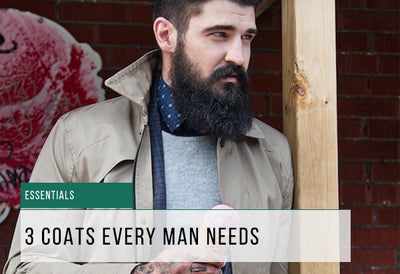 The 3 Coats Every Man Needs — And How To Wear Them