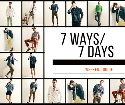 7 Ways / 7 Days: Weekend Style Guide