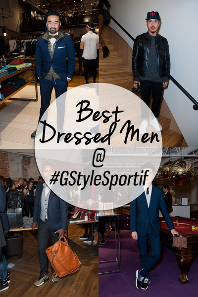 Best Dressed Men At #GStyleSportif Party