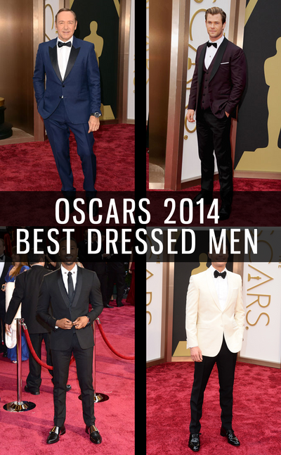 BEST DRESSED MEN AT THE 2014 OSCARS