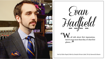 Men Of Gotstyle: Evan Hadfield