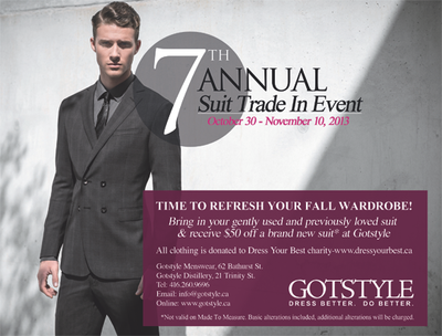 7th Annual Suit Trade In Event