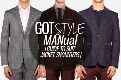 GOTSTYLE MANUAL: GUIDE TO SUIT JACKET SHOULDERS