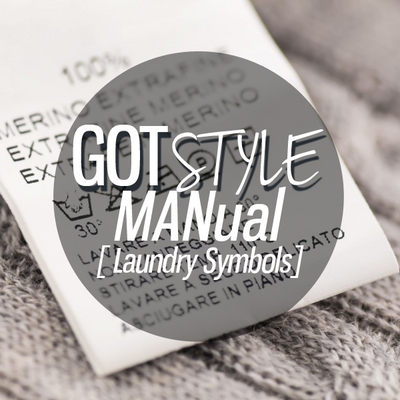 Gotstyle MANual: Guide To Laundry Symbols