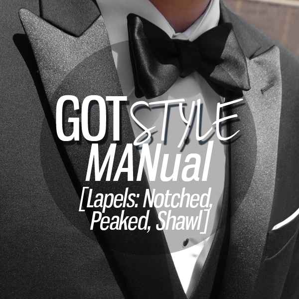 Gotstyle MANual: Notched, Peaked, Shawl
