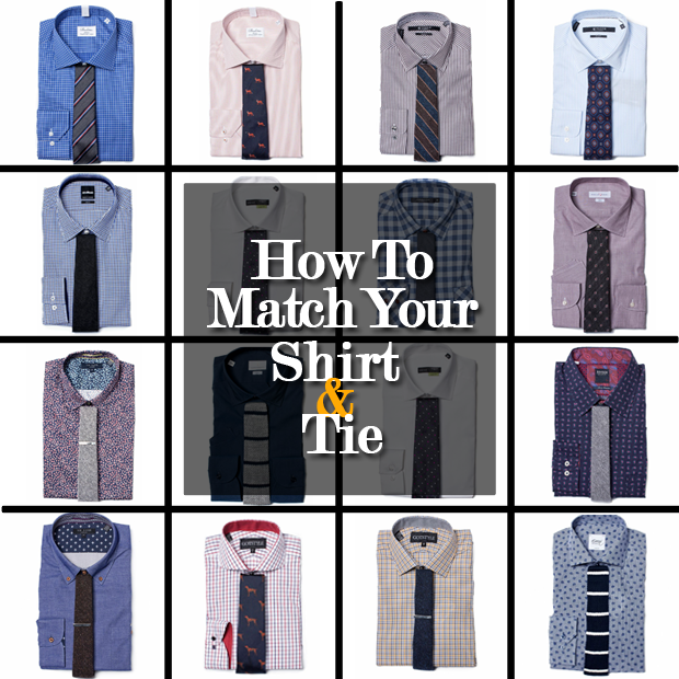 How To Match Shirt And Tie Patterns
