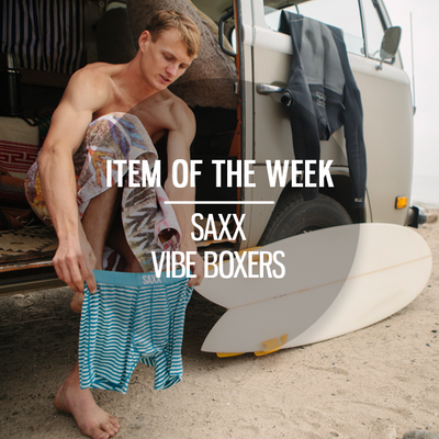 Item Of The Week: Saxx Vibe Modern Fit Boxers