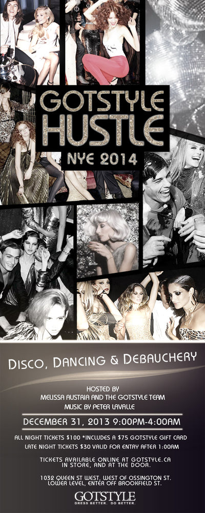 Gotstyle's Exclusive NYE Party Invite