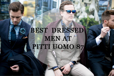 Best Dressed Men At Pitti Uomo 87 Florence