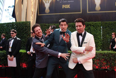 The Property Brothers wear Gotstyle to the Emmy's