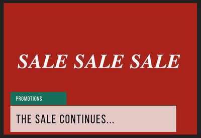Our Sale Goes On