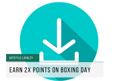 Double loyalty points all BOXING DAY weekend. ONLY when you pay with your phone