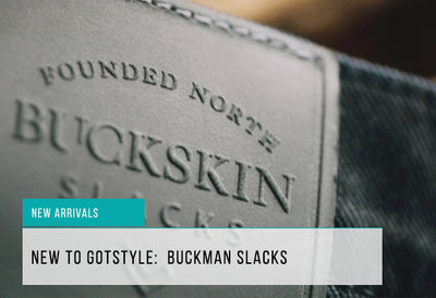 New to Gotstyle: Buckson Slacks