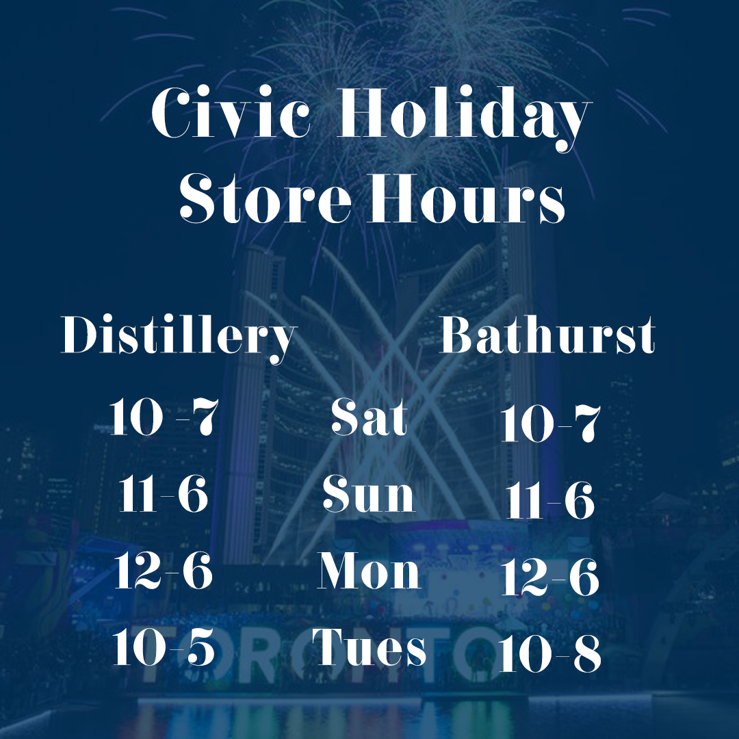 Civic Holiday Hours Gotstyle