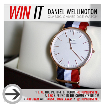 [Contest] Enter To Win A Daniel Wellington Watch