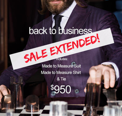 Made to Measure Sale: Extended