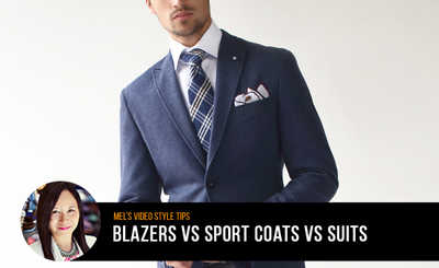 Men's Style Tips: Blazers Vs. Sport Coats Vs. Suit Jackets