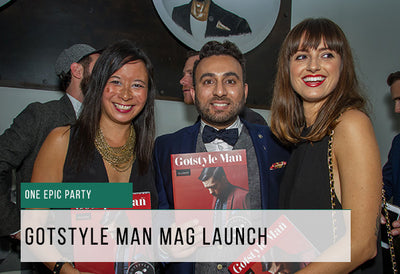 The Launch of Gotstyle Man Issue 2