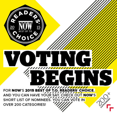 Time To Vote Toronto's Best Men's Clothing Store by NOW Magazine