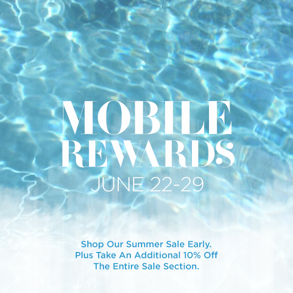 Mobile Rewards: Additional 10% Off Sale