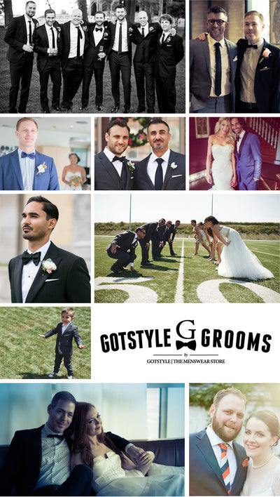 Real grooms, real style.