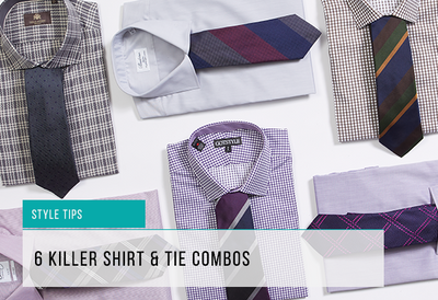6 Killer Shirt and Tie Combos