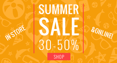 Summer Markdowns 30 â€“ 50% Off