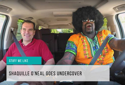 Shaquille O'Neal Goes Undercover as a Lyft Driver