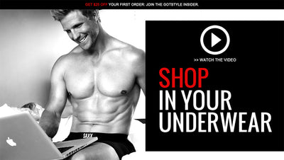 Shop In Your Underwear!