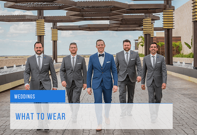 What should a groom wear to a wedding?