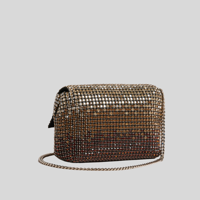 Gotstyle Fashion - Ted Baker Bags Crystal Embellished Mini Cross Body Bag - Brown