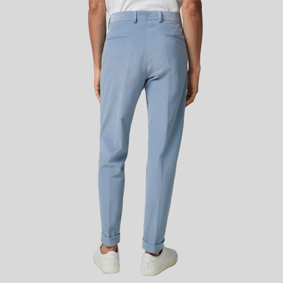 Gotstyle Fashion - Strellson Suits Corduroy Cuffed Pants - Light Blue