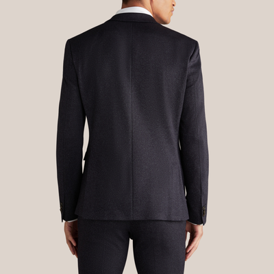 Gotstyle Fashion - Joop! Suits Mottled Stretch Jersey Knit Blazer - Navy