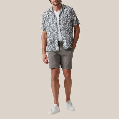 Chino Slim Shorts - Grey