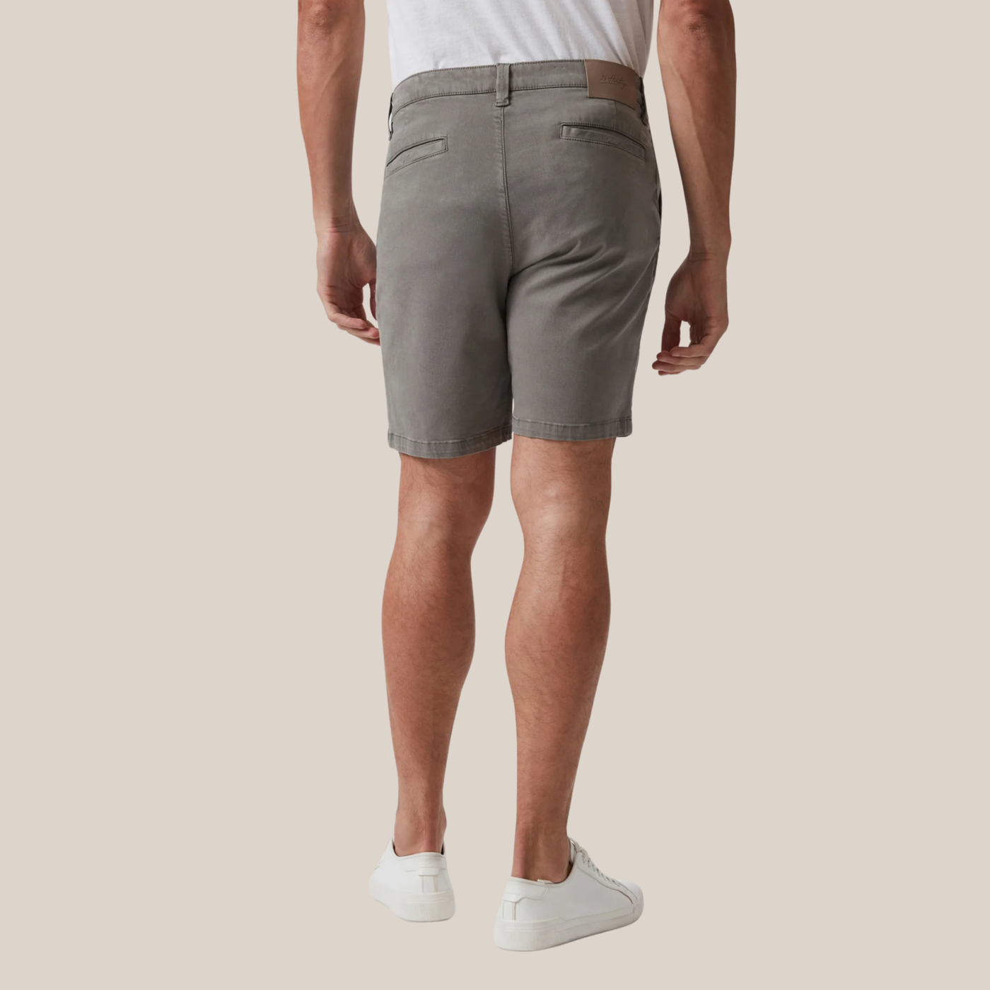Chino Slim Shorts - Grey