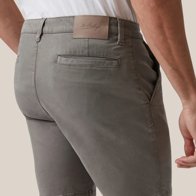 Chino Slim Shorts - Grey