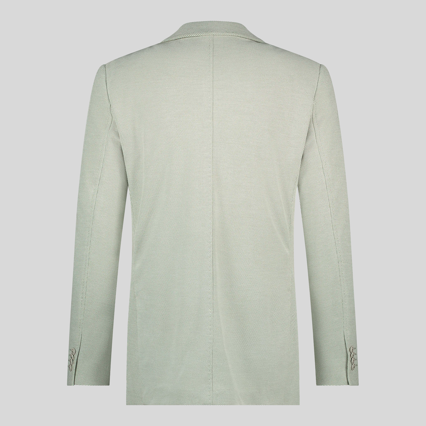 Gotstyle Fashion Blue Industry Honeycomb Patch Pocket Jersey Blazer - Army