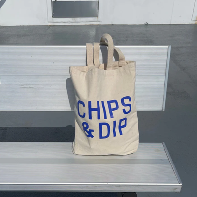 Gotstyle Fashion - Banquet Workshop Bags Natural Canvas Tote Bag - Chips & Dip