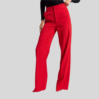 Gotstyle Fashion - Generation Love Pants Flared Crepe Pants - Red