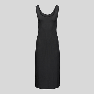 Gotstyle Fashion - Hilary MacMillan Dresses Ribbed Midi Tank Dress - Black