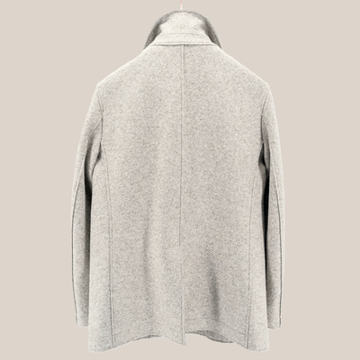 Merino Wool / Neoprene Peacoat - Grey